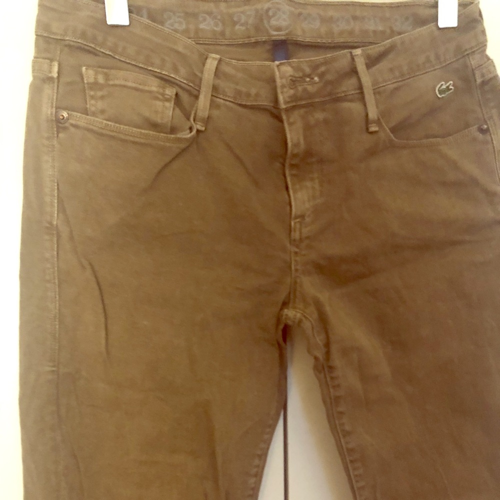 NWOT Lacoste Skinny Jeans